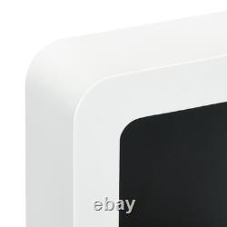 Wall-Mounted Bio ethanol Fireplace, 1L Tank, 2.5h Burn Time