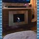 Wall Mounted Ethanol Fireplace Bioethanol Heater Fire 1.2l Tank 3 Hours Burning