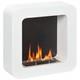Wall Mounted Ethanol Fireplace, Bioethanol Heater Stove Fire With 1l Tank, 2.5 H
