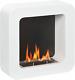 Wall Mounted Ethanol Fireplace, Bioethanol Heater Stove Fire With 1l Tank, 2.5 H