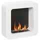 Wall Mounted Ethanol Fireplace, Bioethanol Heater Stove Fire With 1l Tank, 2.5 H