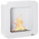 Wall Mounted Ethanol Fireplace Heater Stove Fire & 1l Tank 2.5 Hour Burning Time