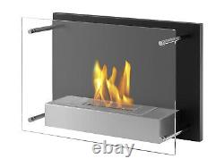 Wall Mounted Ventless Bio Ethanol Fireplace Senti Ignis