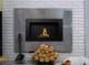 Wall-hung Bio-fireplace 650x400, Black, Textured Matt