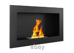 Wall mounted Bioethanol fireplace GOLF TÜV set