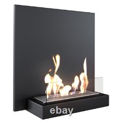 Wall mounted Bioethanol fireplace PLANK