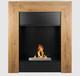 Wooden Denver Portal Bio Fireplace