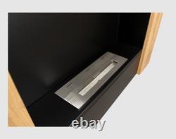 Wooden Denver portal bio fireplace