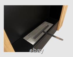 Wooden Denver portal bio fireplace