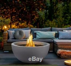 XL Bioethanol FIREPIT FIRE PIT Bio Ethanol Patio Heater Fireplace Gas Electric