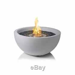 XL Bioethanol FIREPIT FIRE PIT Bio Ethanol Patio Heater Fireplace Gas Electric